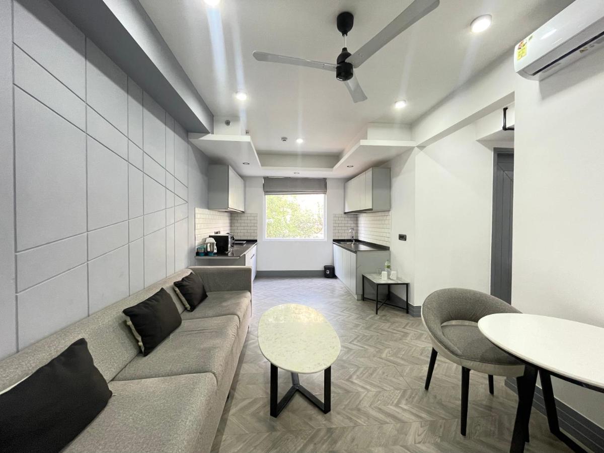 Bedchambers Serviced Apartments, Mg Road Gurgaon Ngoại thất bức ảnh