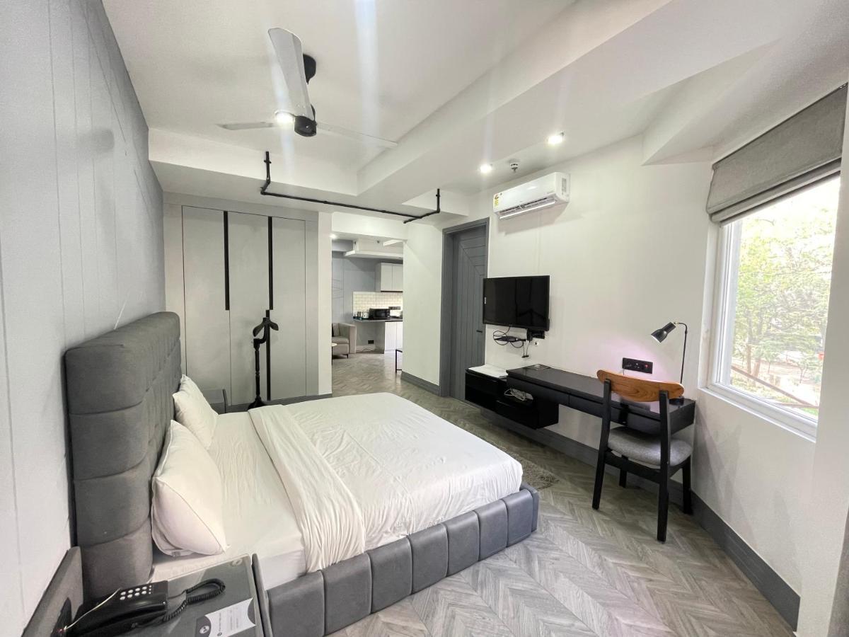 Bedchambers Serviced Apartments, Mg Road Gurgaon Ngoại thất bức ảnh