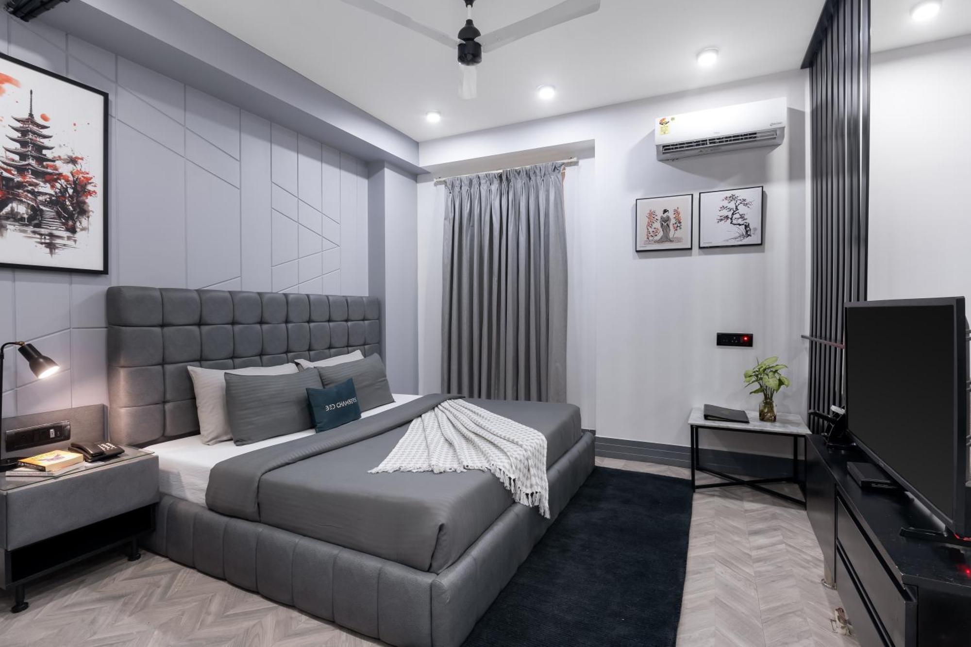 Bedchambers Serviced Apartments, Mg Road Gurgaon Ngoại thất bức ảnh